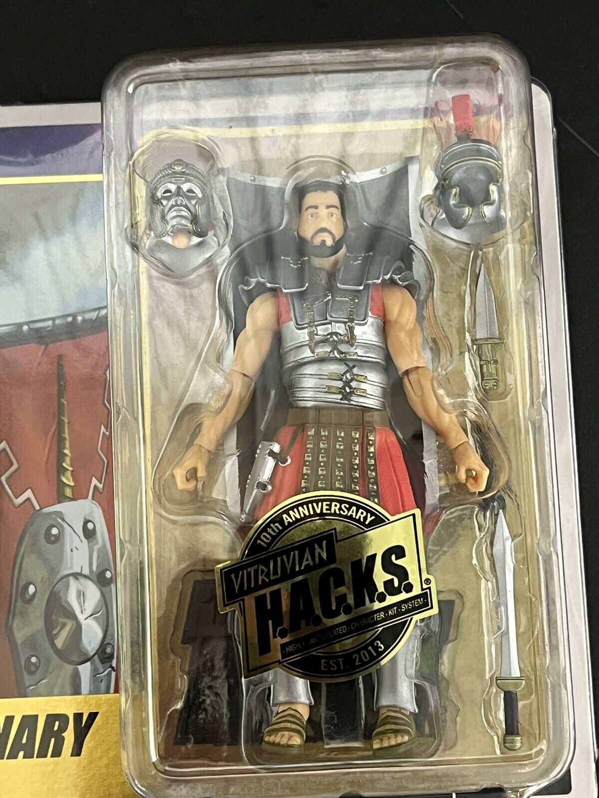 Vitruvian H.A.C.K.S. Action Figure /Roman Legionary, 10th Anniversary Edition