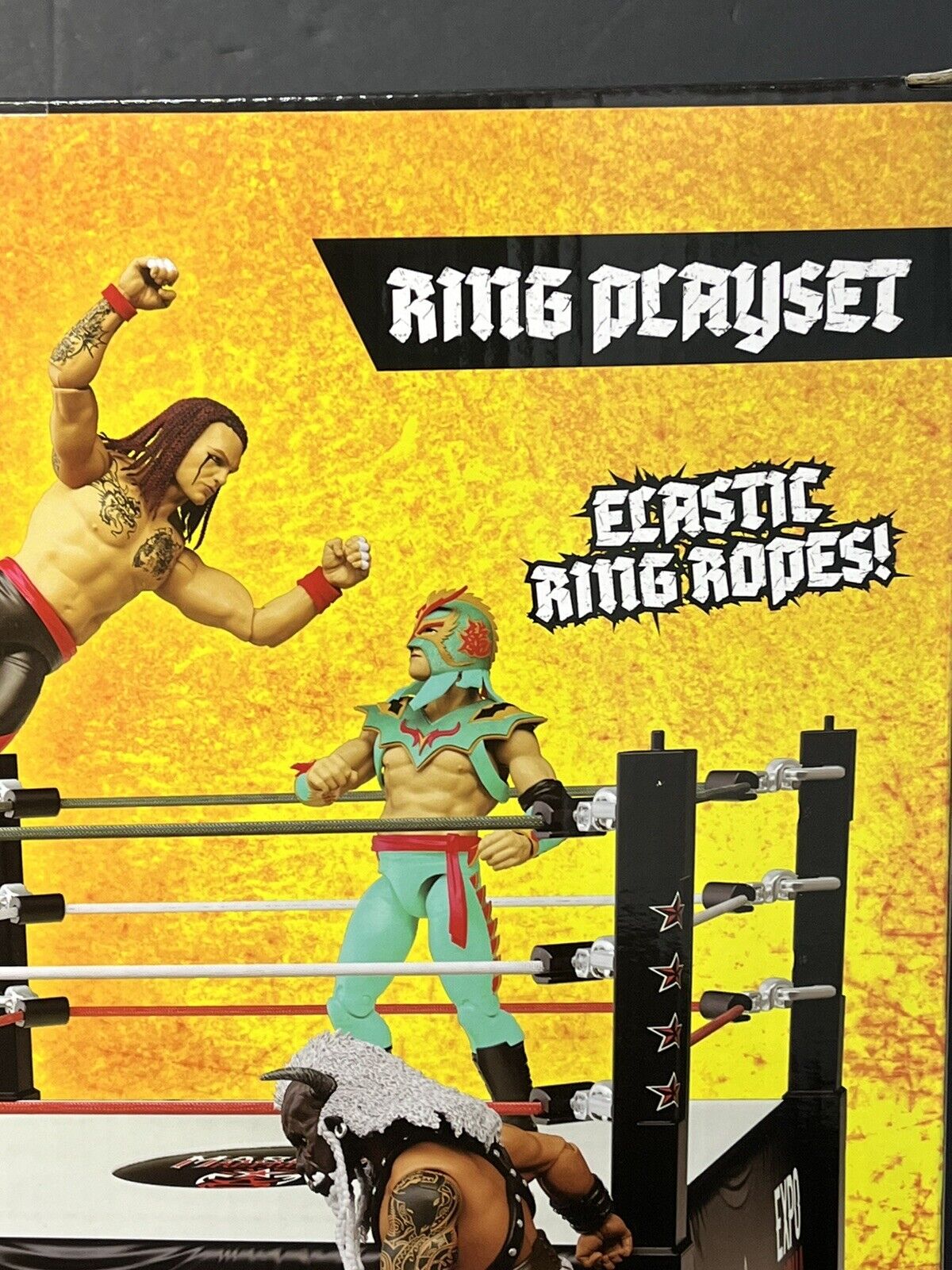 Legends of Lucha Libre Ring - Action Figure Playset..