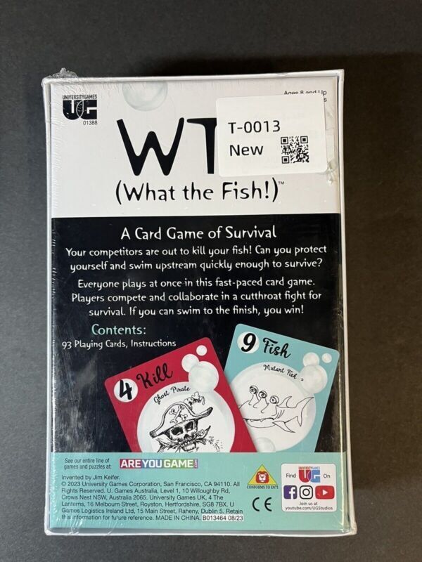 WTF What the Fish A Card Game of Survival Family/Strategy University