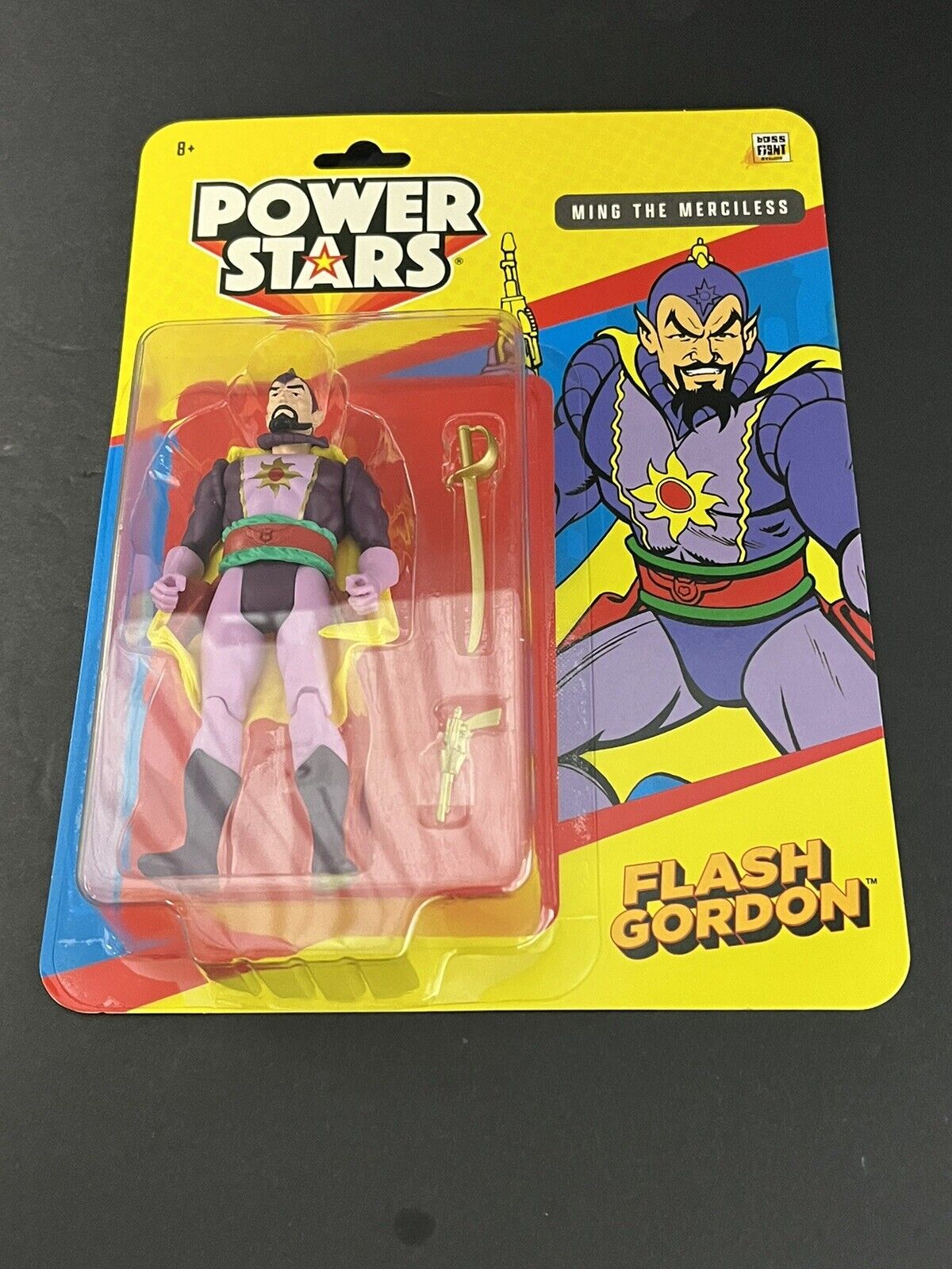 Power Stars: Ming The Merciless Action Figure, Multicolor 5''