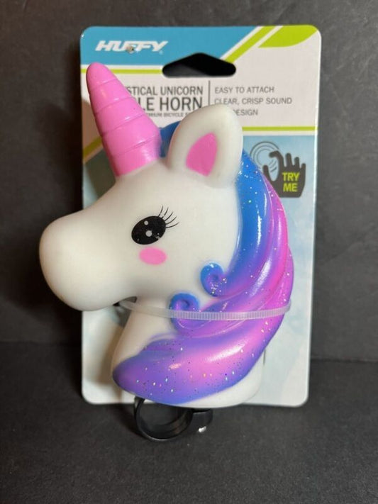 Huffy Mystical Unicorn Bike Horn Soft Squeezable for Kid's Bike - 01202XX