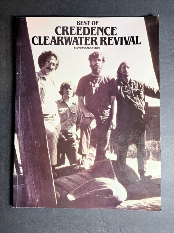 The Best of Creedence Clearwater Revival (1986, Paperback) Piano Vocal Chords