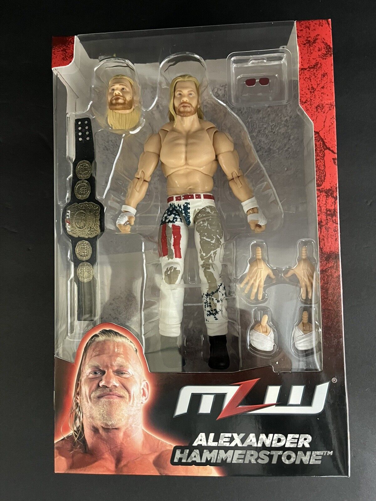 Major League Wrestling Premium Action Figure / Alexander Hammerstone