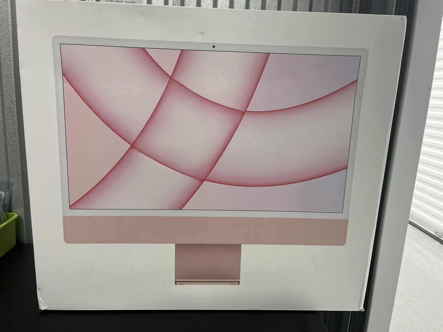 Apple iMac Pink 24-Inch M1" 2021 Models (A2438)  EMPTY BOX ONLY...