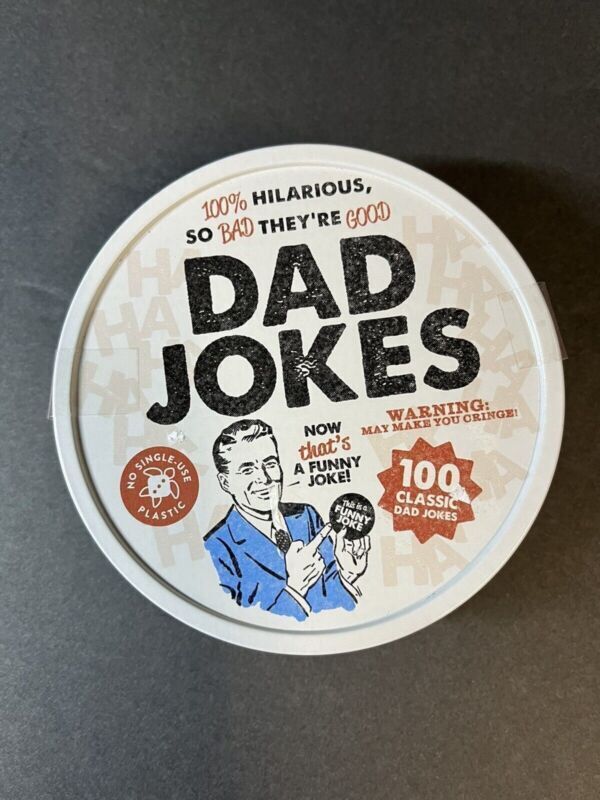 Lot of 2 DAD JOKES By Professor Puzzle 100 Classic Funny And Bad Jokes Comedy