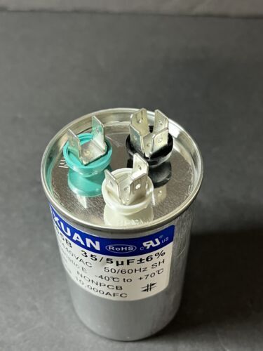 Taixuan AC Capacitor CBB65B 35/ 5 uf , 370VAC/440VAC -40C