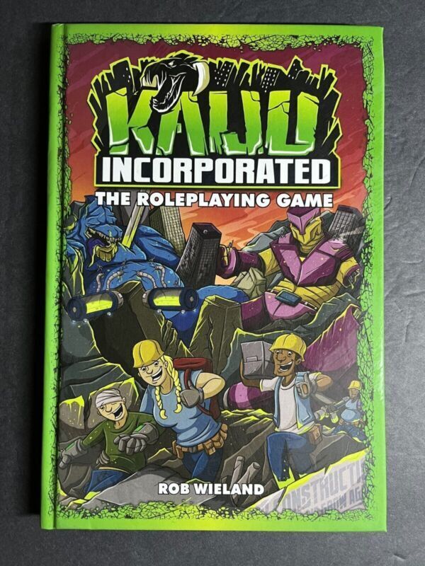 Kaiju Incorporated The Role Playing Game Fate Core Rob Wieland Hardcover Book