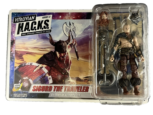 Vitruvian H.A.C.K.S. Action Figure/ Sigurd the Unconquerable