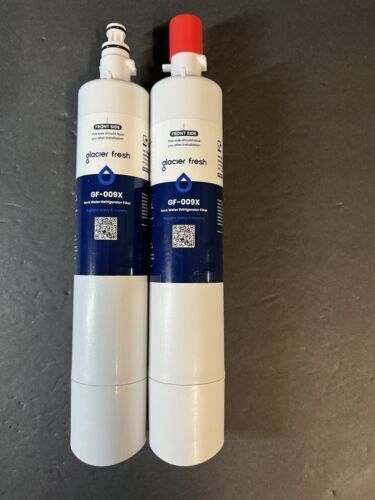 Lot of 2 Glacier Fresh GF-009X Ice And Water Refrigerator Filter