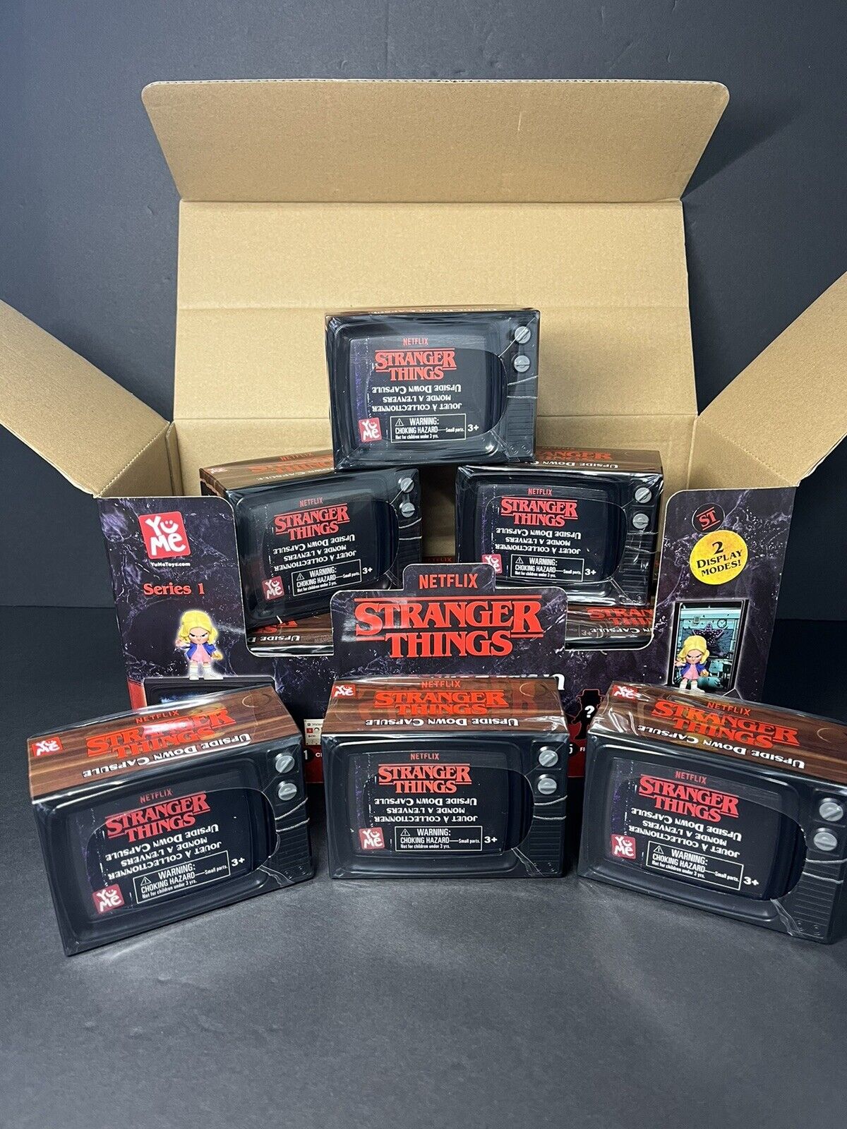 12 Pack Stranger Things Mystery Capsule Figure S1 Blind Box Cdu