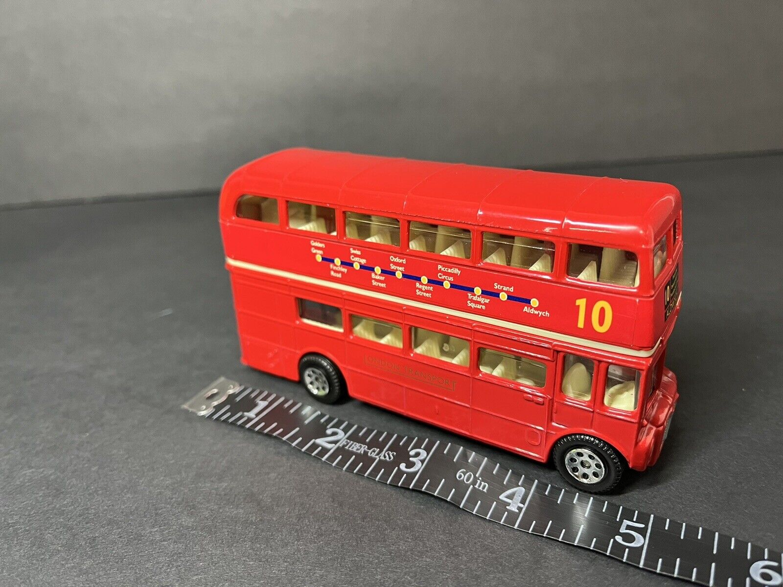 Corgi London #10 Transport Routemaster Bus ALDWYCH DieCast Double Decker..