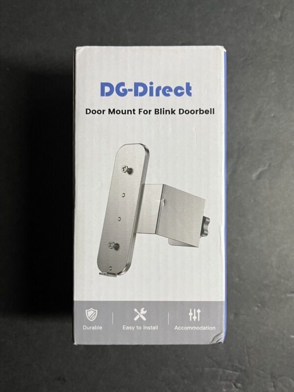 DG Direct Black Door Bracket Mount for Blink Doorbell