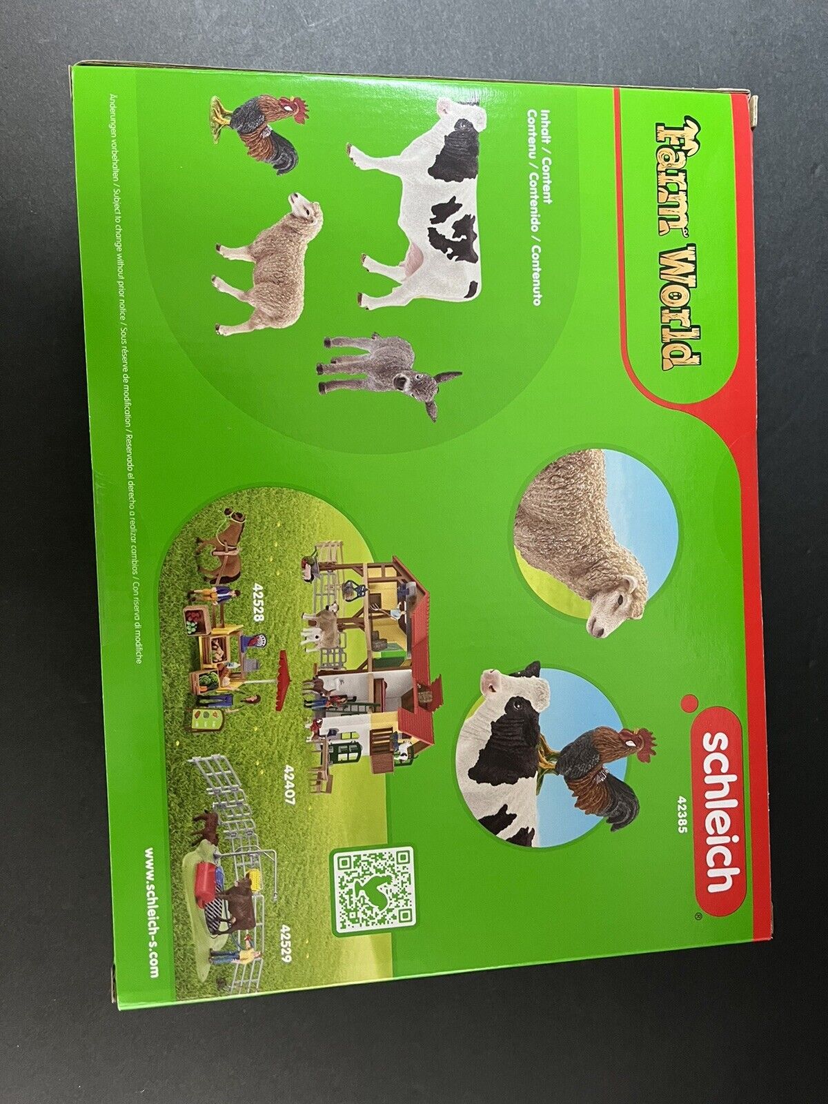 Schleich 42385 Farm World Starter Set Farm Animals Collection