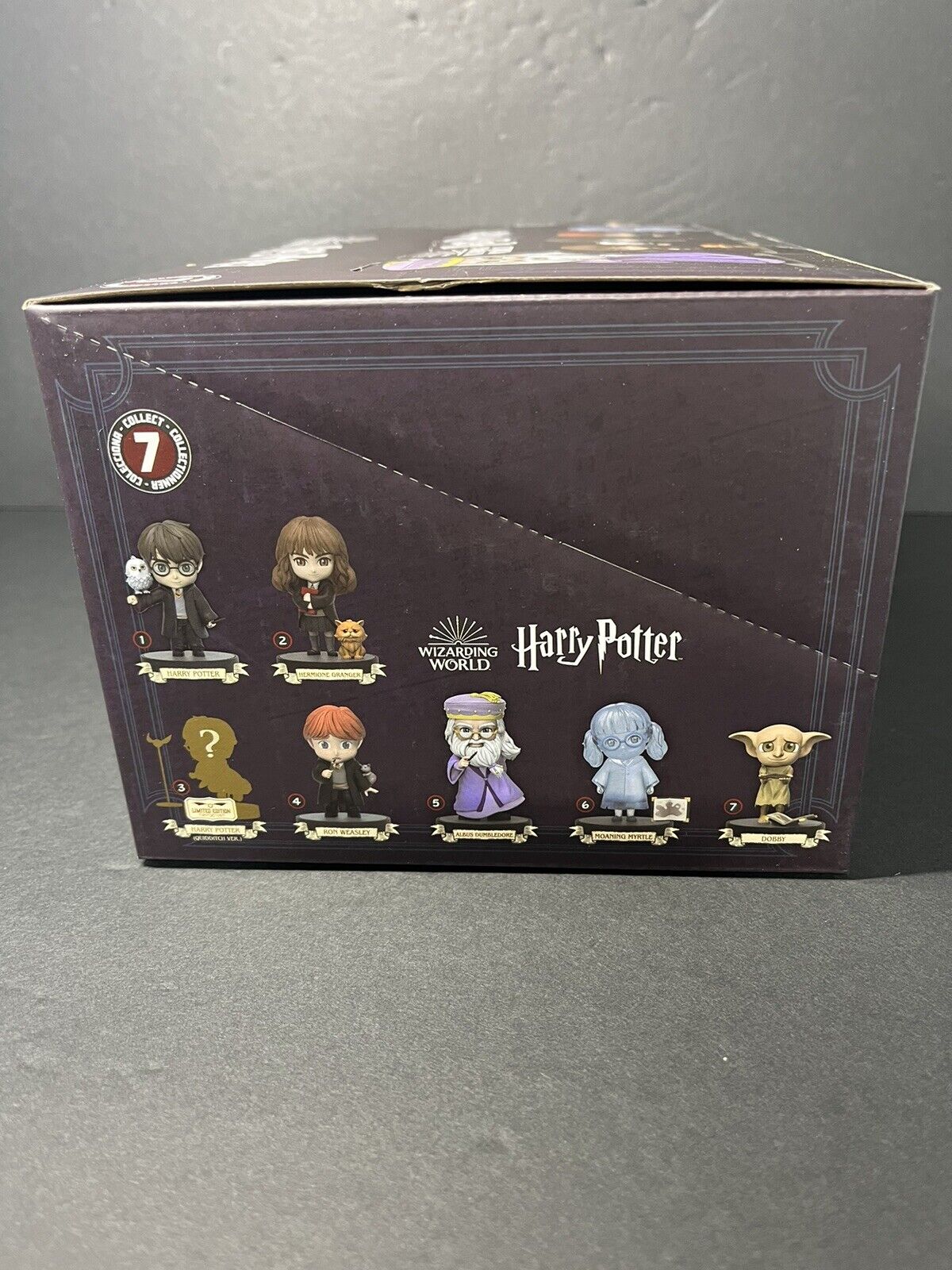 6 Pack Wizarding World Harry Potter Hero Box - Blind Box Cdu 3''