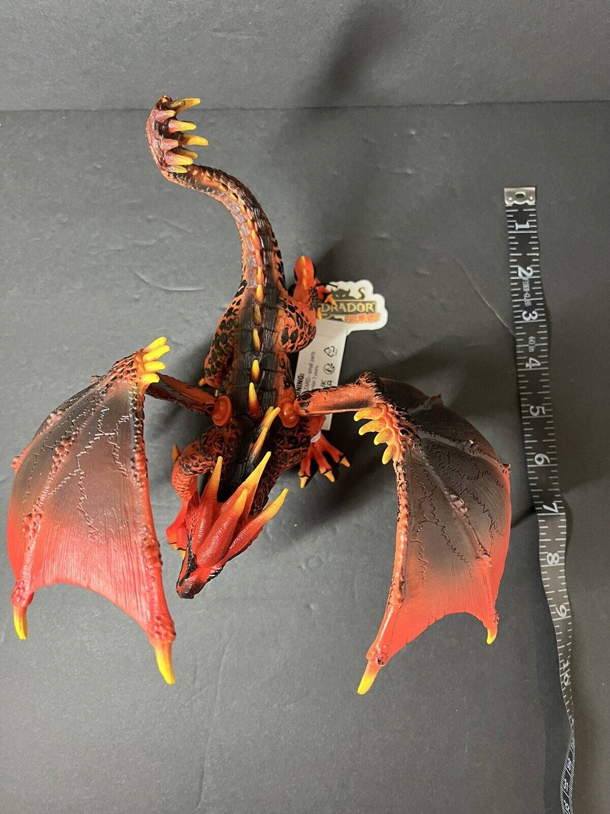 Schleich 70138 Lava Dragon Action Figure Character Toy with Movable Wings