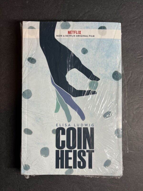 Coin Heist by Elisa Ludwig Trade Paperback Book- Netflix