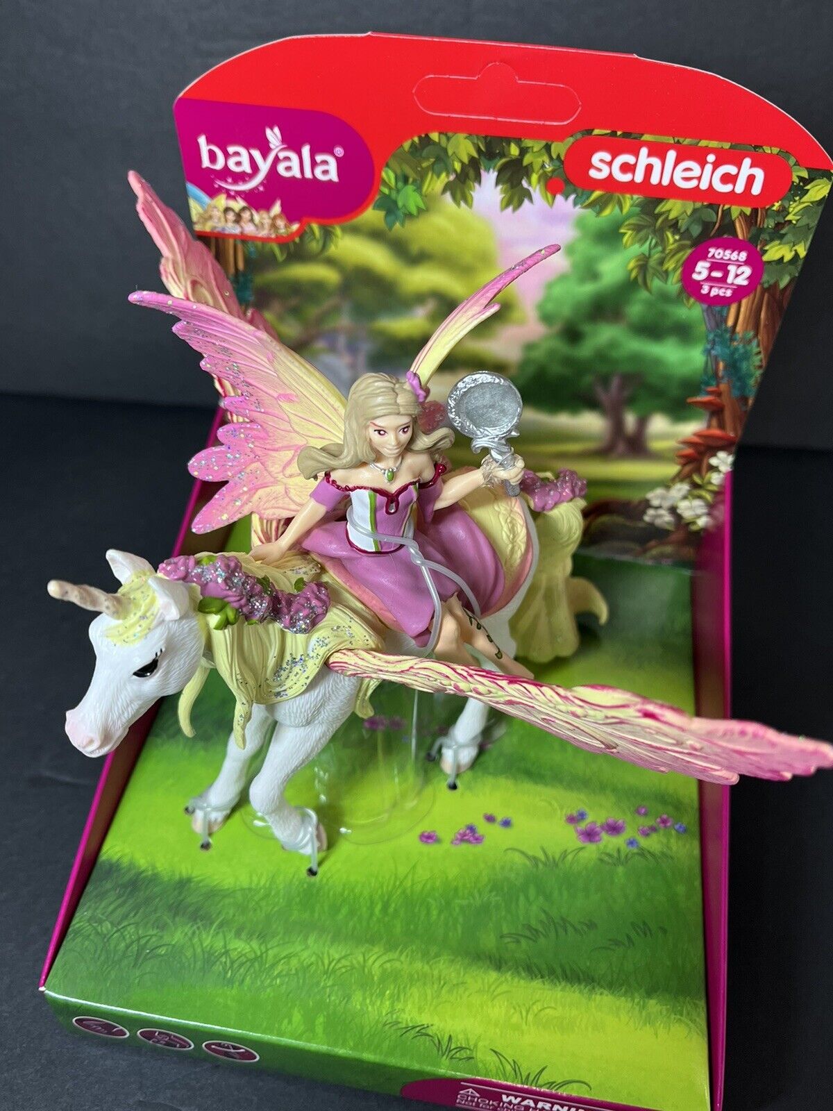 Schleich 70568 Fairy Feya with Pegasus Unicorn Fairy Toy Playset