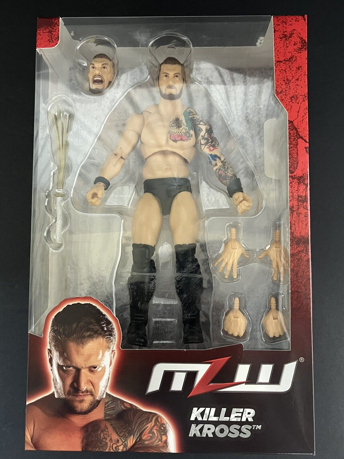 Major League Wrestling Premium Action Figure/ Killer Kross