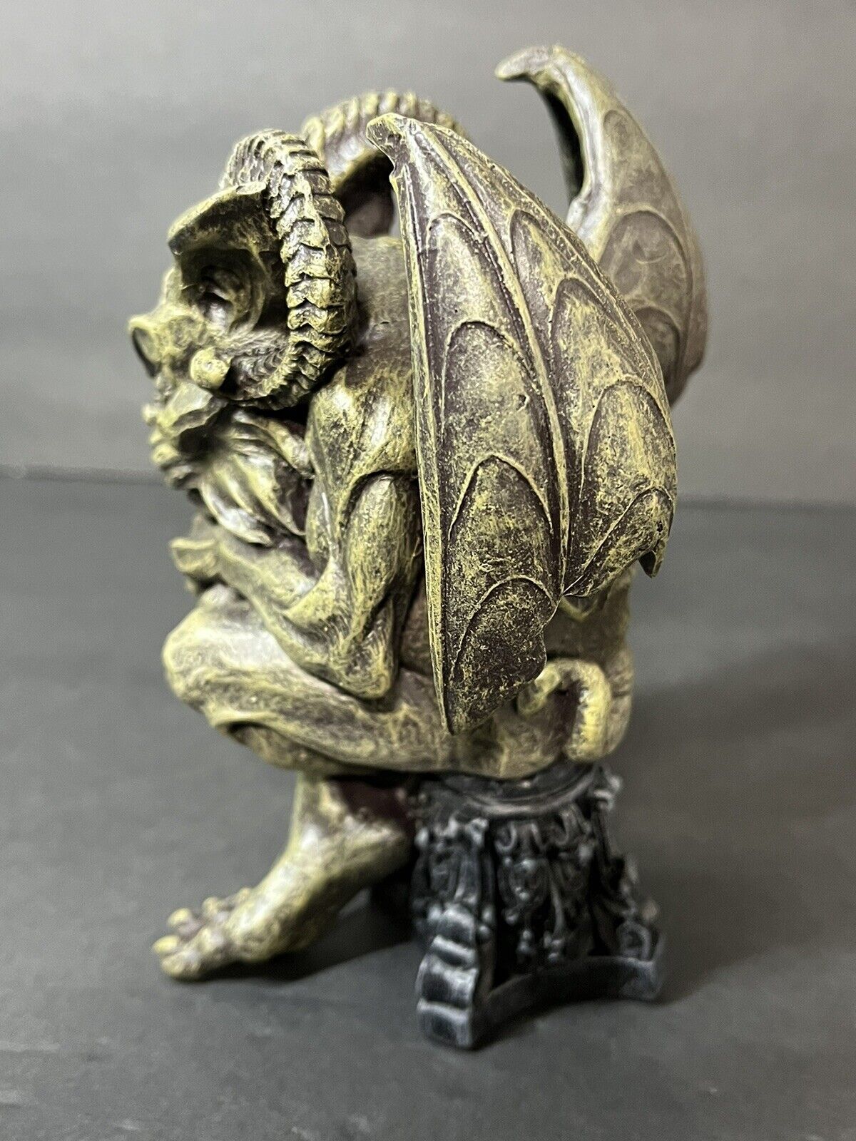 Gargoyle Horned Statue 6 inches 13388