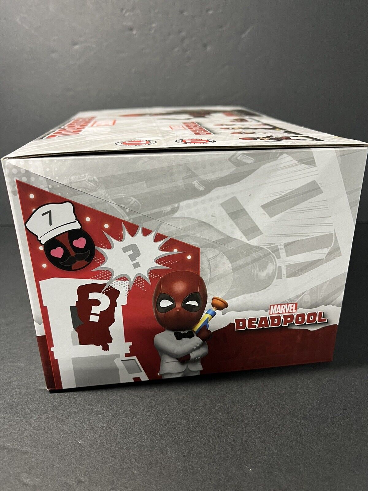 6 Pack YuMe Deadpool Action Series Hero Box - Blind Box 3''