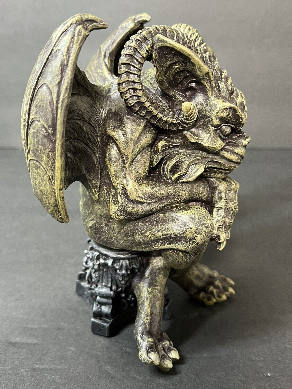 Gargoyle Horned Statue 6 inches 13388