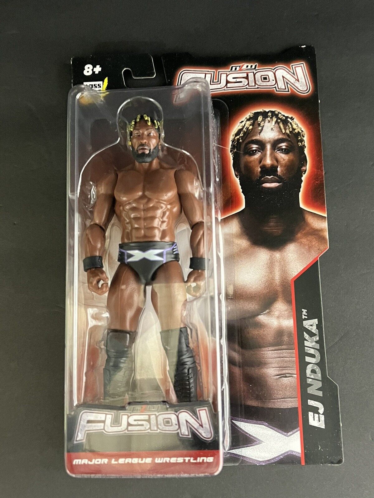 Major League Wrestling Fusion Action Figure/ Ej Nduka