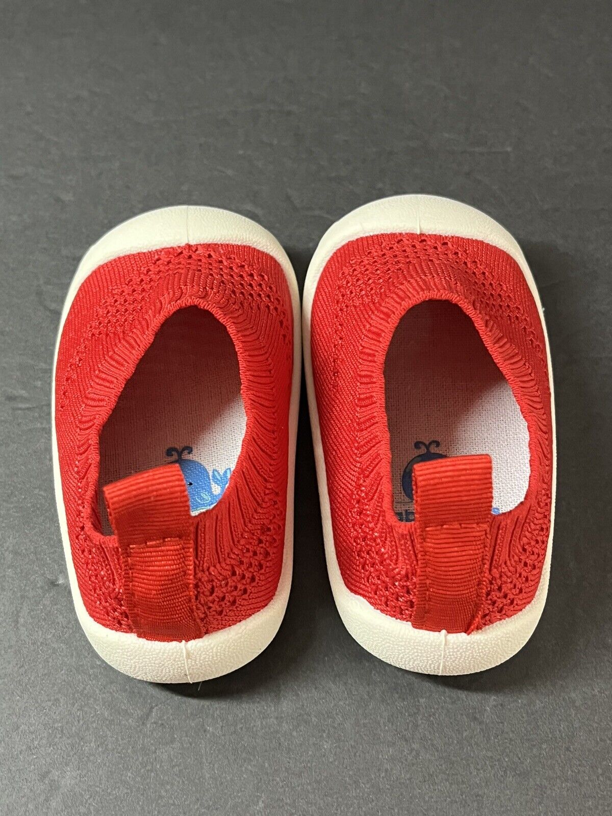 BabyWaves Premium Baby Mesh Toddler Shoes first Walker size 3 Red