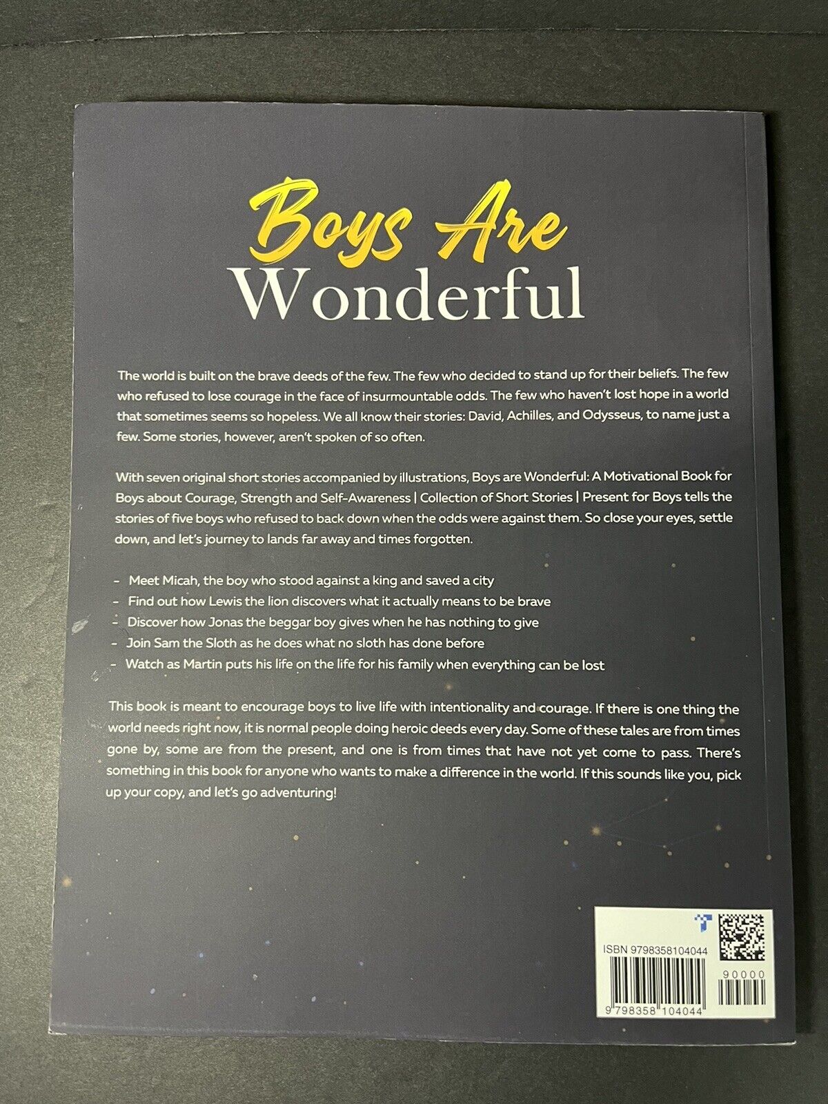 Boys Are Wonderful By Amber Adams Book..