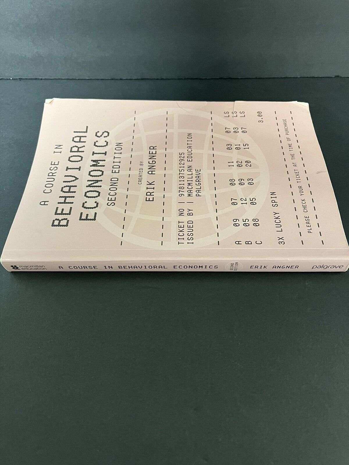 A Course in Behavioral Economics  Erik Angner Paperback..