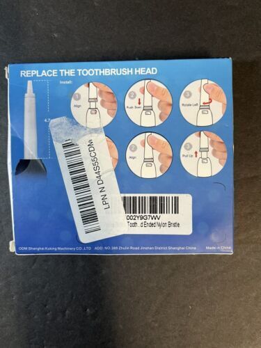 Teeteck Brush Heads toothbrush electric White 5 PACK