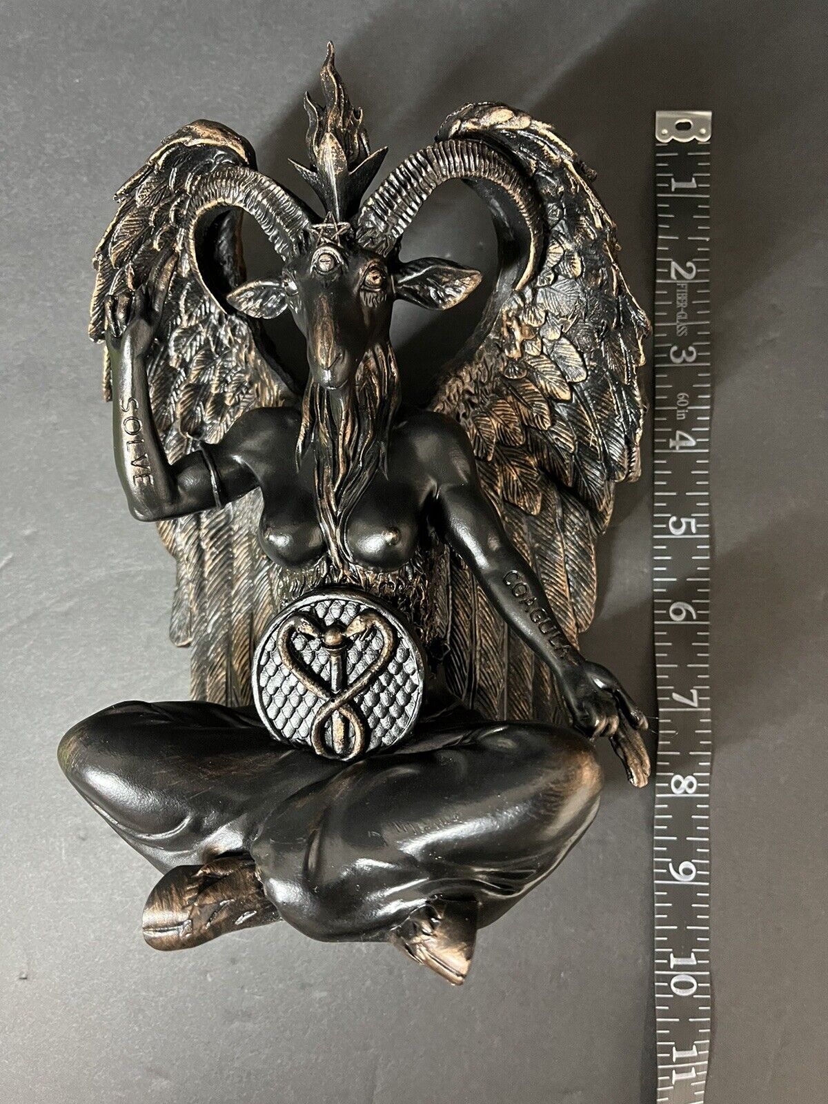 Baphomet Goat Statue Religious Ornaments 8 inches 15198