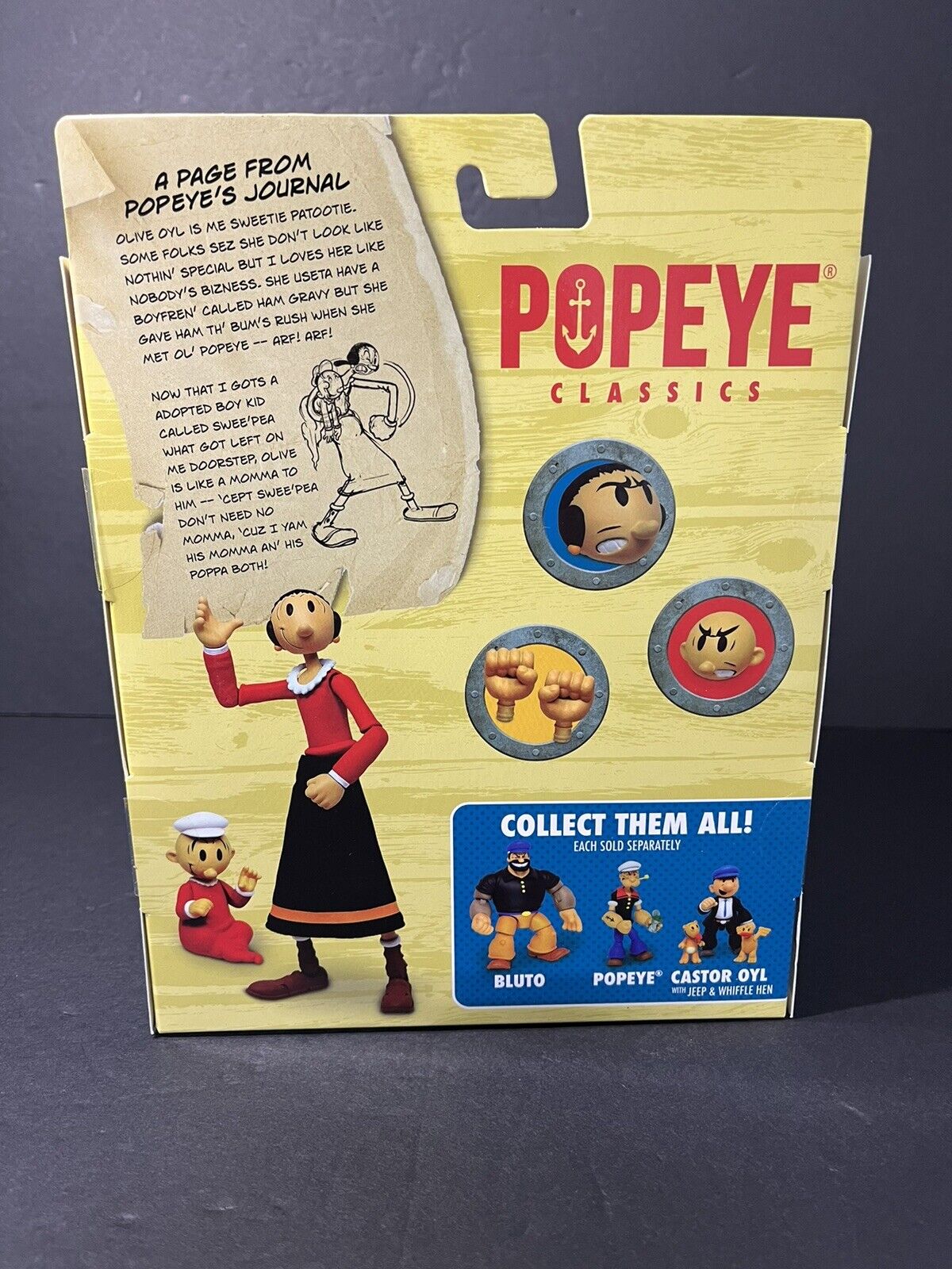 Popeye Classics Action Figure: Olive Oyl