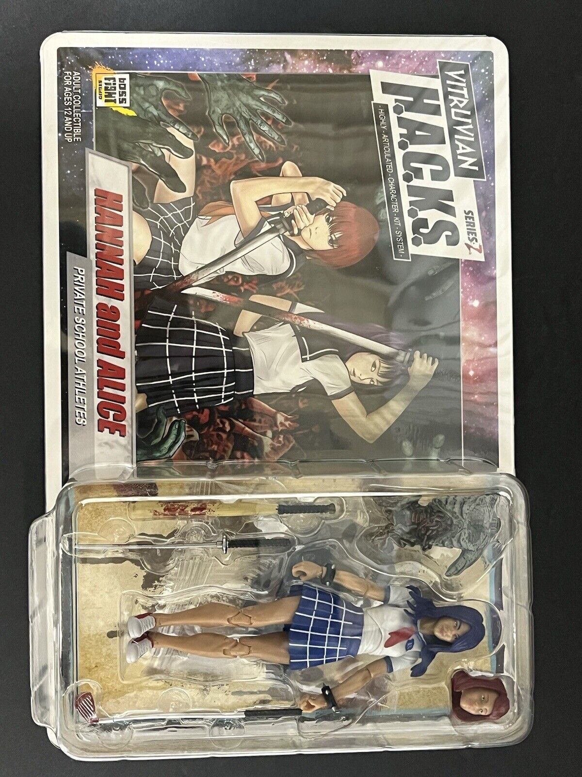 Vitruvian H.A.C.K.S. Action Figure: Series Z - Hannah & Alice Private School A..