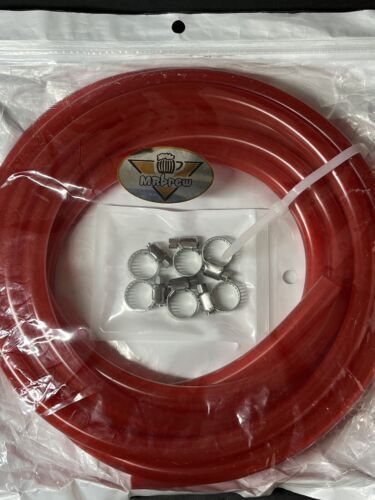 MRbrew 15Feet Brewing Gas Tubing, Homebrew PVC Plastic Kegerator Keg Draft Beer