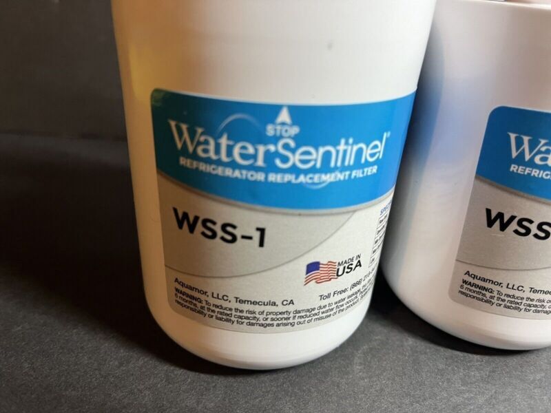 Lot of 2 Water Sentinel WSG-1 Replacement Fridge Filter