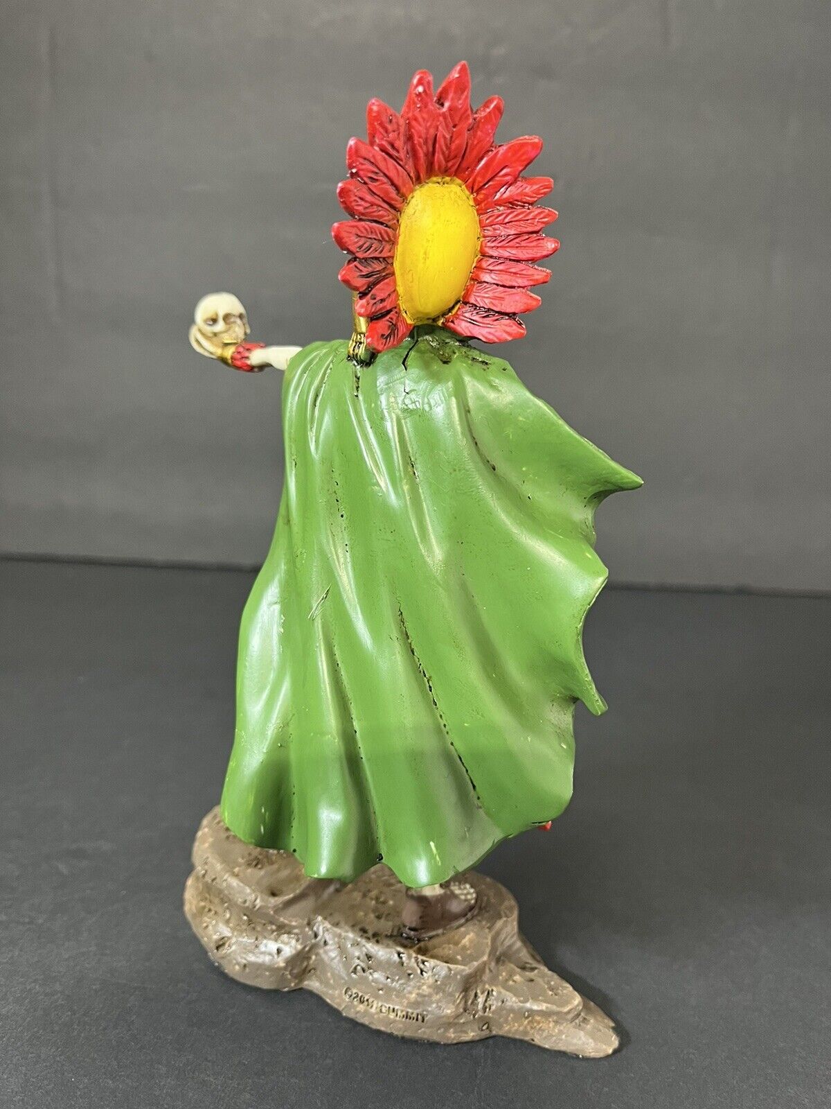 Skeleton Mexican Aztec Eagle Warrior Day of the Dead Dia Muertos Figurine Y8228.