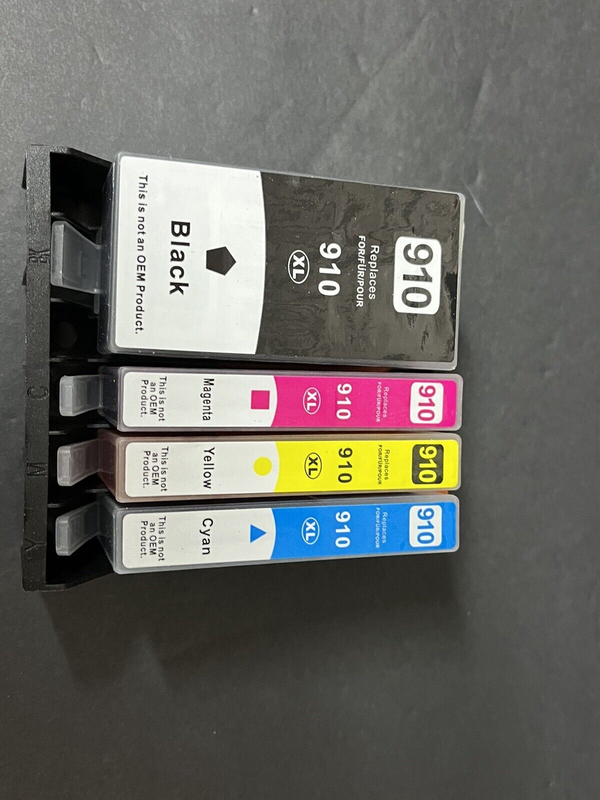 4PCS 910XL Ink Cartridge for HP 910 OfficeJet Pro 8010 8020 8021 8022 8028..