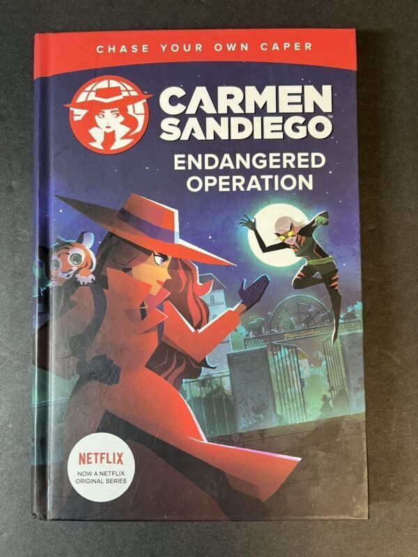 Endangered Operation Carmen Sandiego Chase Your Own Capers book