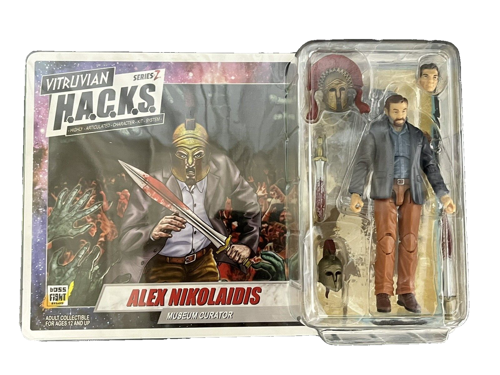 Vitruvian H.A.C.K.S. Series Z Action Figure | Alex Nikolaidis