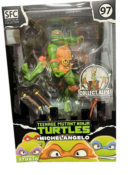 Teenage Mutant Ninja Turtles Michelangelo 7.7" Tall Sfc..