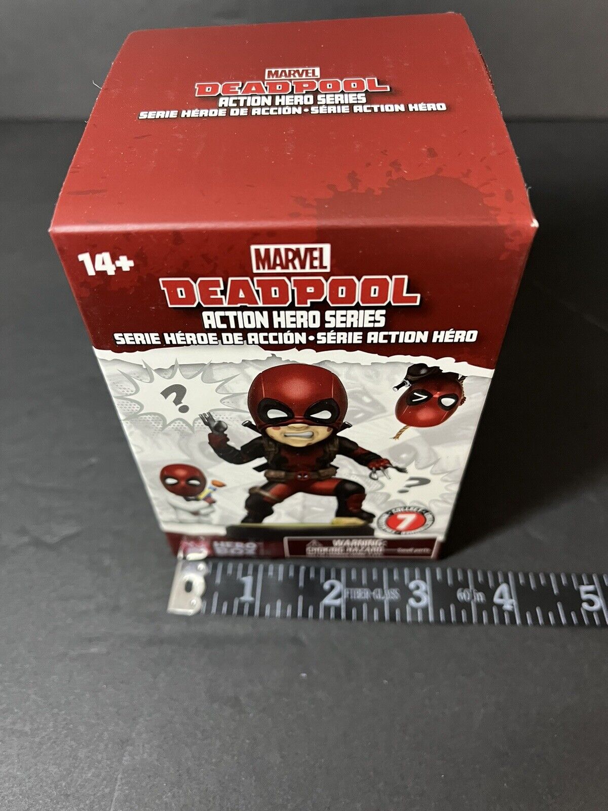 2 Pcs YuMe Marvel Deadpool Action Hero Series Hero Blind Box..